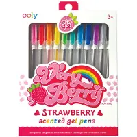 Ooly Kugelschreiber m. Erdbeerduft - 12 st. - Sehr Berry - - One Size - Filzstifte