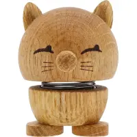 Hoptimist CAT - 7,3 cm - Oak - - One Size - Dekoration