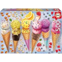 Educa Puzzle Eiscreme - 500 Teile buntes Kartonpuzzle
