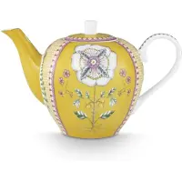Pip studio Teekanne Home Teekanne Groß Lily & Lotus Tiles Yellow