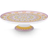 Pip studio Tortenplatte Home Mini Kuchenplatte Lily & Lotus Moon Delight Yellow 21 cm