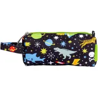 A Little Lovely Company Kinder Federmäppchen | Polyester, 20 x 8 x 7 cm, Galaxy,
