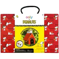 Ooly Snoopy Holz-Vogelhaus Bastelset - DIY Peanuts Vogelhaus für Kinder