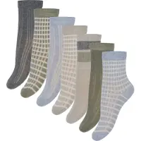 Minymo Socks w.pattern (7-pack ) winter sky (702) 27\\30