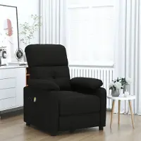 vidaXL "im " Massagesessel Schwarz Stoff - Massagesessel CC15807