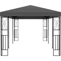 vidaXL "im Sonderangebot"Garten-Pavillon Wasserdicht Design - Pop-Up-Partyzelt/ Festzelt - 3x6 m Anthrazit Stoff DEMöbel 4265510
