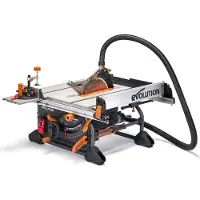 Evolution R255TBL+ Mehrzweck-Tischkreissäge mit 255 mm/28-Zahn-Sägeblatt