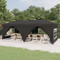 vidaXL 2025 Moderne Partyzelt Faltbar mit Seitenwänden Anthrazit 3x6 m - Pavillons & Partyzelte,Design 4012692 1parcel