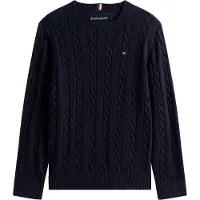 Tommy Hilfiger Bluse - Strick - Dark Nacht Navy - - 14 Jahre (164) - Blusen