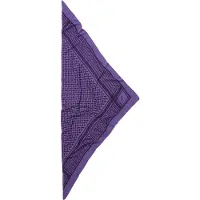 Lala Berlin Schal - Triangle Trinity M - 162x85 - Iris - - One Size - Schals