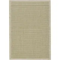 Carpetsale24 In & Outdoor Teppich Terrasse Balkon Küchenteppich Wetterfest Sisal Optik Flachgewebe Einfarbig mit Struktur, Grösse: 200x290 cm