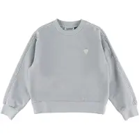 Hummel Sweatshirt - hmlJR Loose - Grau m. Glitzer - - 7-8 Jahre (122-128) - Sweatshirts