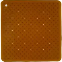 Hevea Badewanneneinlage Naturkautschuk Wave Square Natural 1 St