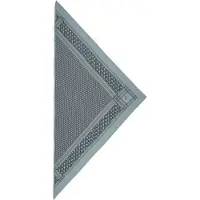 Lala Berlin Schal - 162 x 85 - Dreiecksmonogramm M - Grey On Me - - One Size - Schals