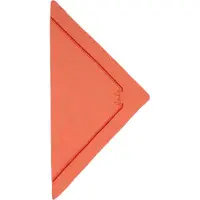 Lala Berlin Schal - 65 x 30 cm - Triangle Solid XS - Papaya - - One Size - Schals