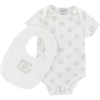 Dolce&Gabbana Geschenkbox - Babylätzchen/Body k/ä - Logo Beige - - 6-9 mt - Body K/Ä
