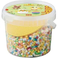Toymax Midi Perlen - 4000 st. + 1 Teller I Eimer - Ostern - - One Size - Perlen