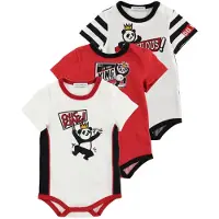 Dolce&Gabbana Bodys k/ä - 3er-Pack - Weiß/Rot m. Panda - - 3-6 mt - Body K/Ä