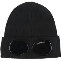 C.P. Company Mütze - Wolle - Schwarz m. Sonnenbrille - - S - Small - Mützen