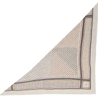 Lala Berlin Schal - 162x85 - Dreieckspuzzle - Flanell Sage - - One Size - Schals