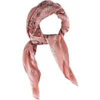 By Stær Schal - Yrsa - 70x70 cm - Rosa - - One Size - Schals