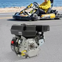StarTech.com Benzinmotor - 4-Takt 7,5 PS 212 ccm - 3600 U/min - Luftgekühlt - Für Wasserpumpe & Go-Kart - Schwarz