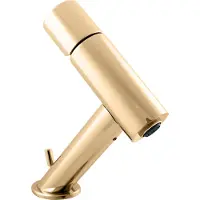 RAV SEINA Design-Waschtischmischer mit Siphon aus Chrom SLEZAK Ausführung: Gold-Chrom,