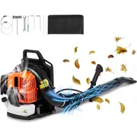 StarTech.com Rucksack-Laubbläser 62 CC - 2-Takt-Benzin - 1110 CFM Luftvolumen - leistungsstarker Laubbläser für Gartenarbeiten - leicht und handlich