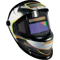 GYS Space 11 True Color 062245 Schweißerschutzhelm mit UV-Sensor EN 166, EN 175, EN 379 (062245)