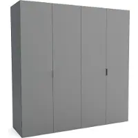 Furnlux Classic FURNLUX Garderobenmatte A Grau 150cm / Hauptfarbe: Grau / Abmessungen: 150 x 60 x 205 cm
