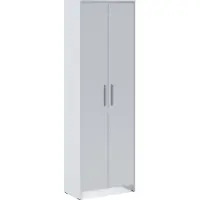 Dmora Kleiderschrank 2 Türen Ionio 65x197h cm Weiß