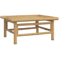 Syfax Gartentisch 65x55x30 cm Bambus