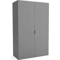 Furnlux Classic FURNLUX Garderobenmatte A Grau 130cm / Hauptfarbe: Grau / Abmessungen: 130 x 60 x 205 cm