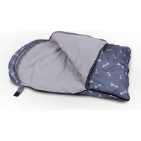 Bestlivings Hundeschlafsack Outdoor - Hundebett wasserabweisend und atmungsaktiv - Schlafsack für Hunde - ideal zum Wandern, Camping, Ausflüge - Einheitsgröße
