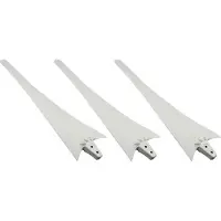 OEM Windturbinen-Nabe, Durchmesser 135mm, 3/5/6 Flügelblätter, 3 weiße Windklingen