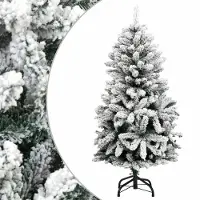 Prolenta Maison Exclusive - Künstlicher Weihnachtsbaum Klappbar Beschneit 150 cm