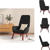 vidaXL Relaxsessel Schwarz Stoff - Sessel