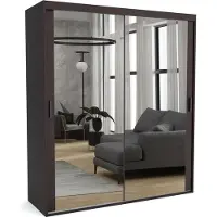 Furnlux Classic FURNLUX Garderobenmatte A Braun 170cm / Hauptfarbe: Braun / Abmessungen: 170 x 60 x 205 cm