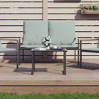 vidaXL 2025 cloris Gartentisch Anthrazit 55x40x37 cm Stahl - Gartentische Sale4194803 1parcel