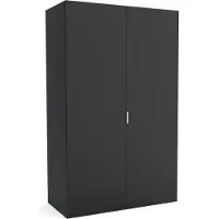 Furnlux Classic FURNLUX Garderobenmatte B Schwarz 120cm / Hauptfarbe: Schwarz / Abmessungen: 120 x 60 x 205 cm