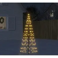 Prolenta Maison Exclusive - LED-Weihnachtsbaum 200 LEDs Warmweiß 180 cm