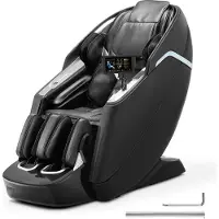 StarTech.com Massagesessel 3D/4D SL-Schiene - Ganzkörpermassagesessel mit gehobener Massagefunktion