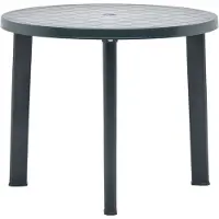 Syfax Gartentisch Grün 89 cm Kunststoff