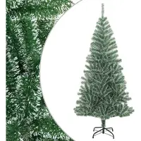Syfax Künstlicher Weihnachtsbaum Beschneit Grün 240 cm