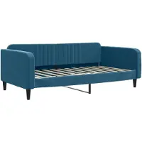 Syfax Tagesbett Blau 100x200 cm Samt