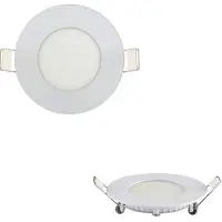 Braytron 5x 3W LED Panel Einbaustrahler Spot Einbauleuchte Neutralweiß 4200K 160 Lumen Deckenleuchte Rund