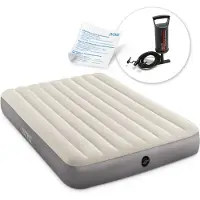 Intex Doppel-Luftbett 203x152x25 cm + Luftpumpe