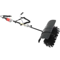 StarTech.com Handgeführter elektrischer Laubbläser/Kehrgerät - 2‑in‑1 - Für Staub, Laub und Schnee - Ohne Akku - - Orange/Schwarz
