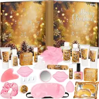 Ed Brubaker Cosmetics Adventskalender 2026 - XXL Weihnachtskalender zum Aufklappen in Buch Form für Frauen und Mädchen - Großer Wellness Kalender