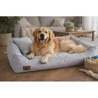 Odol-Plusz Hundebett 120x90cm Hundekissen Hundesofa Katzenbett Hundekorb wasserdicht